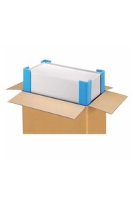 Resim YGTAMBALAJ L7x7 Mavi 100 Cm 20 Adet Koruyucu Sünger Profil, Polietilen Köşe Koruyucu Kenar Koruyucu 