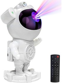 Resim ALPİNO66 DT-MXS003 ASTRONOT BLUETOOTH HOPARLÖR GALAXY TAVAN GÖKYÜZÜ PROJEKTÖR ZAMANLAYICI GECE LAMBASI 