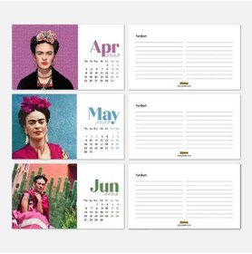 Resim Frida Kahlo Masa Takvimi - 2027 Takvimi 