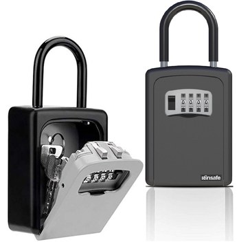 Insafe Isc802Key Şifreli Anahtar Kutusu - Anahtar Dolabı - Kasa Gri