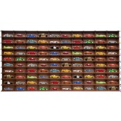 Resim Woodbu 1/64 Hobi Araba Rafı 100 Araç (Hot Wheels, Matcbox) 