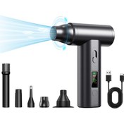 Resim Springsun 4000mah Şarjlı Kablosuz Taşınabilir Hava Üfleyici Klavye, Araç, Evcil Hayvan Ve Ev İçin 