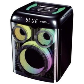 Resim Acs-7 50w Bluetooth Hoparlör 8 İnç Speaker, Mikrofon, Rgb Yüksek Sesli Parti Ve Karaoke-1186 