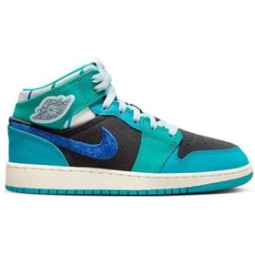 Resim Air Jordan 1 Mid Sneaker School Nike