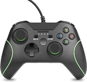 Resim ARyee Wired Controller for Xbox One/Xbox Series X|S, Xbox Wired Controller with Dual Vibration and Audio Jack 