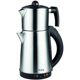 Resim King K 324 Harman 1.8 L Çay Makinesi Inox 