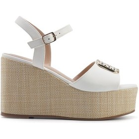 Resim Nine West Monnı 5fx Beyaz Kadın Dolgu Topuk Sandalet 000000000101929051 Beyaz 