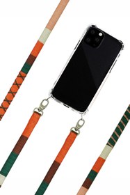 Resim Vorson El Yapımı Iphone 14 Pro Max Kılıflı Telefon Askısı Forest 