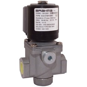 Resim BRAHMA EG12*SR*GMO Valf 13912001 1/2'' Debi Ayarlı Pmax 500mbar 230V 50-60Hz 20VA 
