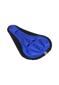 Resim Bisiklet Yumuşak Dolgulu Jel Rahat Koltuk Sele Kılıfı Mavi 