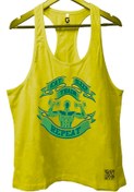 Resim TOP GLORY Greenmuscle Fitness Gym Tank Top Sporcu Atleti 