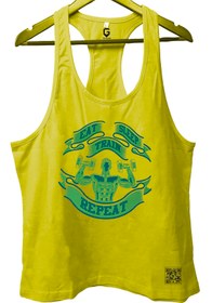 Resim TOP GLORY Greenmuscle Fitness Gym Tank Top Sporcu Atleti 