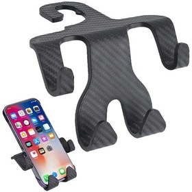 Resim Araba Koltuk Başlığı Kancası, Araba Çantası, Araç Kancası, Koltuk Başlığı, Araç Çantası, Kart Çantası Düzenleyici, Bozuk Para Çantası 