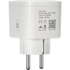 Resim Xtechnx X-Level X-Plug XSP9010 On/off Tuşlu Android/ios/app Smartlife Telefon Kontrollü 16A Akım Korumalı Wifi Akıllı Priz 