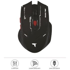 Resim Tm-20 Çift Modlu Kablosuz Oyuncu Mouse Fare 