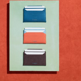 Resim Batten Card Wallet - Mavi + Turuncu 