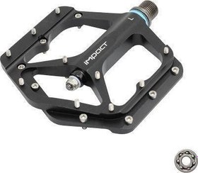 Resim Pedal - CLUT, Alüminyum, Tek Rulmanlı, Siyah 