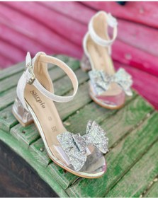 Resim Surpie Shoes Şeffaf Topuklu Ayakkabı, Çocuk Topuklu Ayakkabı 