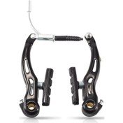 Resim Youmex Bisiklet Fren Seti V-brake Tamiri İçin Metal Klasörlü Montajlı Tüm Bisikletlere Uygun Fren Bloku Ve Aksesuarlar 