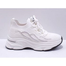 Resim Guja Taşlı triko rahat Ayakkabı ( kalıbı 1 numara küçüktür ) 