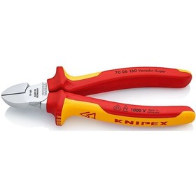 Resim Knipex 70 06 160 Vde Yan Keski 160 MM 