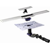 Resim Geberit CLEANLINE20 Duş Kanalı Seti 30-60 cm Paslanmaz Çelik 154.452.00.1 