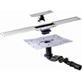 Resim Geberit CLEANLINE20 Duş Kanalı Seti 30-60 cm Paslanmaz Çelik 154.452.00.1 