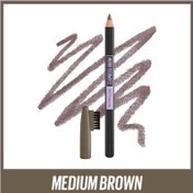 Resim Maybelline New York Express Brow Kaş Kalemi Medium Brown 