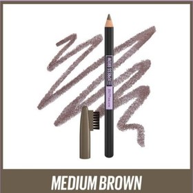 Resim Maybelline New York Express Brow Kaş Kalemi Medium Brown 