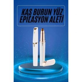 Resim Nemere İthalat Epilasyon Aleti Tüy Kıl Alma Kaş Bıyık Unisex Yüz Bakım Tıraş Aleti Nemere Ithalat 