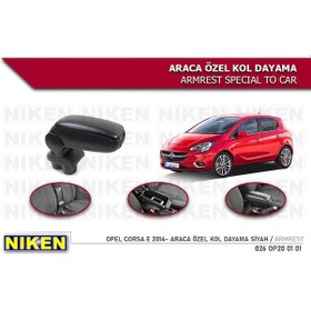 Resim Opel Corsa E Kol Dayama Kolçak Vidasız Konsol Niken 