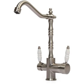 Resim Inox Rustik Arıtmalı Evye Mutfak Bataryası 