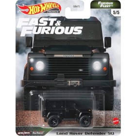 Resim Hot Wheels Premium Furious Fleet Fast & Furious Land Rover Defender 90 