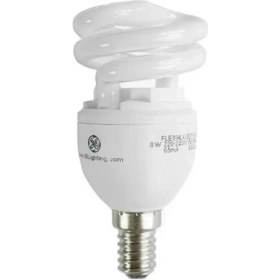 Resim General Electric 8 Watt Tasarruflu Ampul-Sarı Işık 