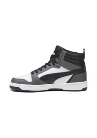 Resim Puma Rebound V6 Bilekli Sneaker Spor Ayakkabı Gri/beyaz 