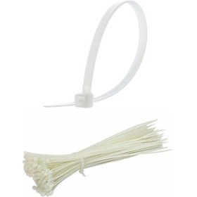 Resim 50 Adet Plastik Cırt Kelepçe Kablo Bağı Kablo Düzenleyici-4.8 X 3 Çok Renkli 