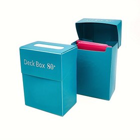 Resim TCG Deck Kartları Kutuları Büyük Kapasiteli, Kart Oyunları İçin Depolama Kutuları, Spor ve Oyun Kartları İçin Uygun, 80+ Kart İçin Uygun, Standart Kartlar İçin Uygun, oyun hediyesi 