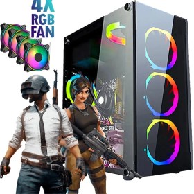 Resim Dmc N35X Amd Ryzen 5 3600 16GB 256GB SSD 500GB HDD GT740 4GB Masaüstü Oyuncu Bilgisayarı 