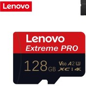 Resim Lenovo Mikro Sd Kart 200 Mb/s'ye Kadar Hafıza Kartı Microsdxc Kartları Uhs-ı A2 128gb 