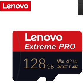 Resim Lenovo Mikro Sd Kart 200 Mb/s'ye Kadar Hafıza Kartı Microsdxc Kartları Uhs-ı A2 128gb 