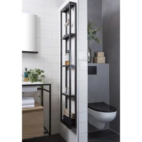 Resim Abronya Metal Raf Banyo Aksesuarları Duvar Rafı Çok Amaçlı Raf Modelleri 