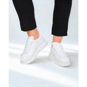 Resim Ortopedik Taban Deri Günlük Casual Erkek Sneaker Mcqueen Ithal Malzeme 