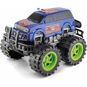 Resim Çalkan Jumbo Spor Büyük Dev Tekerlekli 4x4 Off Road Jip Oyuncak Araba 