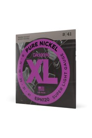 Resim Hype Store D'Addario Epn120 Elektro Gitar Tel Seti, Xl, Pure Nickel, 9-41, Sup 