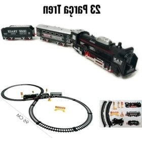 Resim Esranın Dünyası Işıklı 23 Parça Klasik Tren Seti - 96 Cm, 3 Farklı Ray Modeli 