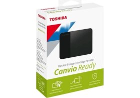 Resim TOSHIBA HDTP310EK3AA Canvio Ready 2.5" 1TB ~ 5.0 Gbit/s USB 3.2 Gen1 Siyah Taşınabilir Harddisk 