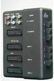 Resim Schwaiger Scart Switch Konsolu 4 Scart Giriş,6 Cinch Giriş 