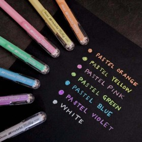 Resim Pentel Hybrid Milky 0.8mm Jel Kalem - Pastel Yeşil 
