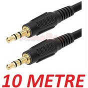 Resim 3.5 Mm Stereo Erkek Ses Aux Kablo 10 Metre 