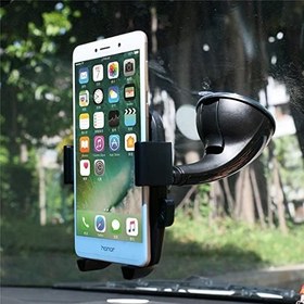 Resim BTM OTOMOTİV (778) Universal Vantuzlu Renkli Telefon Tutucu Siyah-Kırmızı-Mavi Kırmızı 